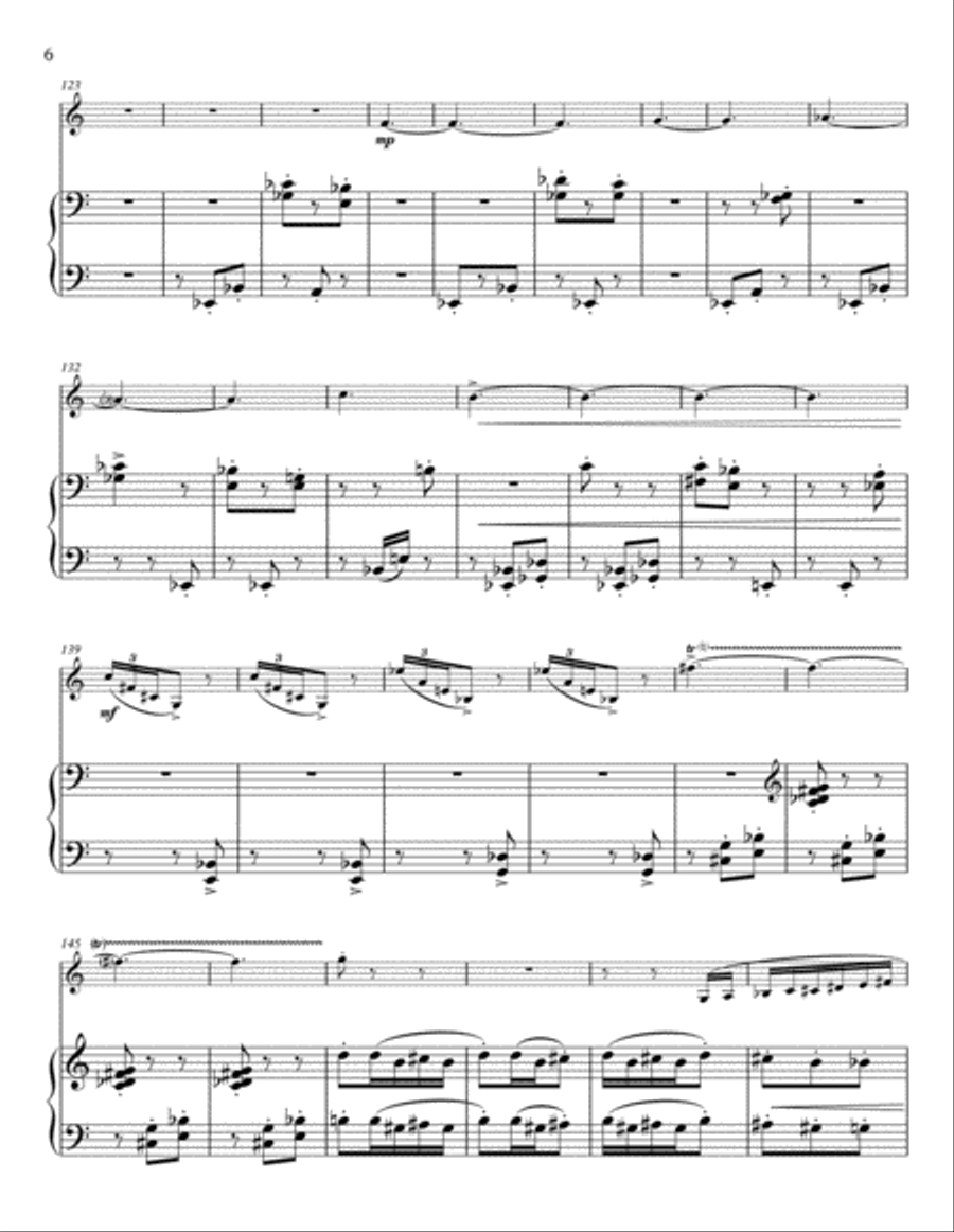 Clarinet Sonata Clarinet Sonata Clarinet Solo scores gallery preview page 6