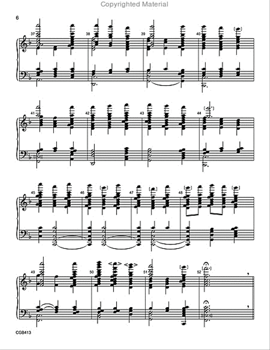 Alleluia! Sing to Jesus! Handbell Score Handbell Choir scores gallery preview page 5