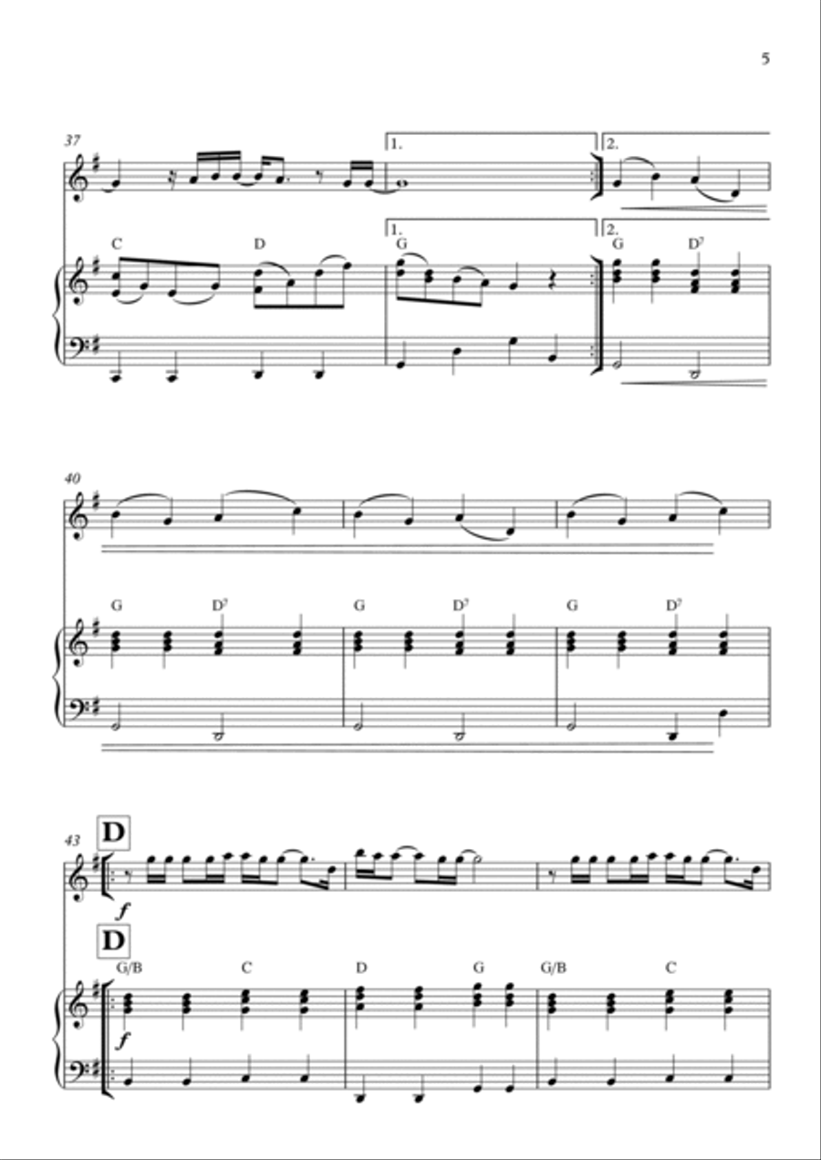 Goodness Of God Chamber Music scores gallery preview page 5