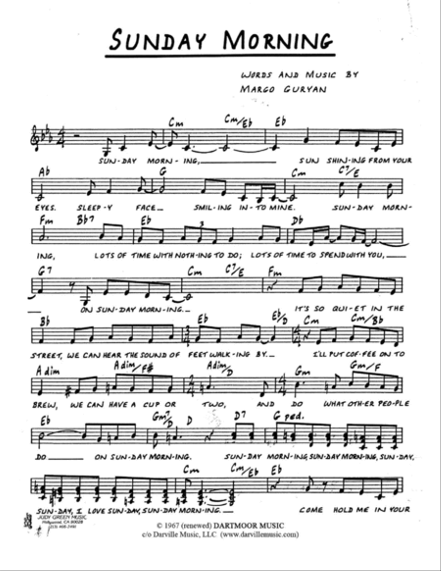Sunday Morning Piano scores gallery preview page 2