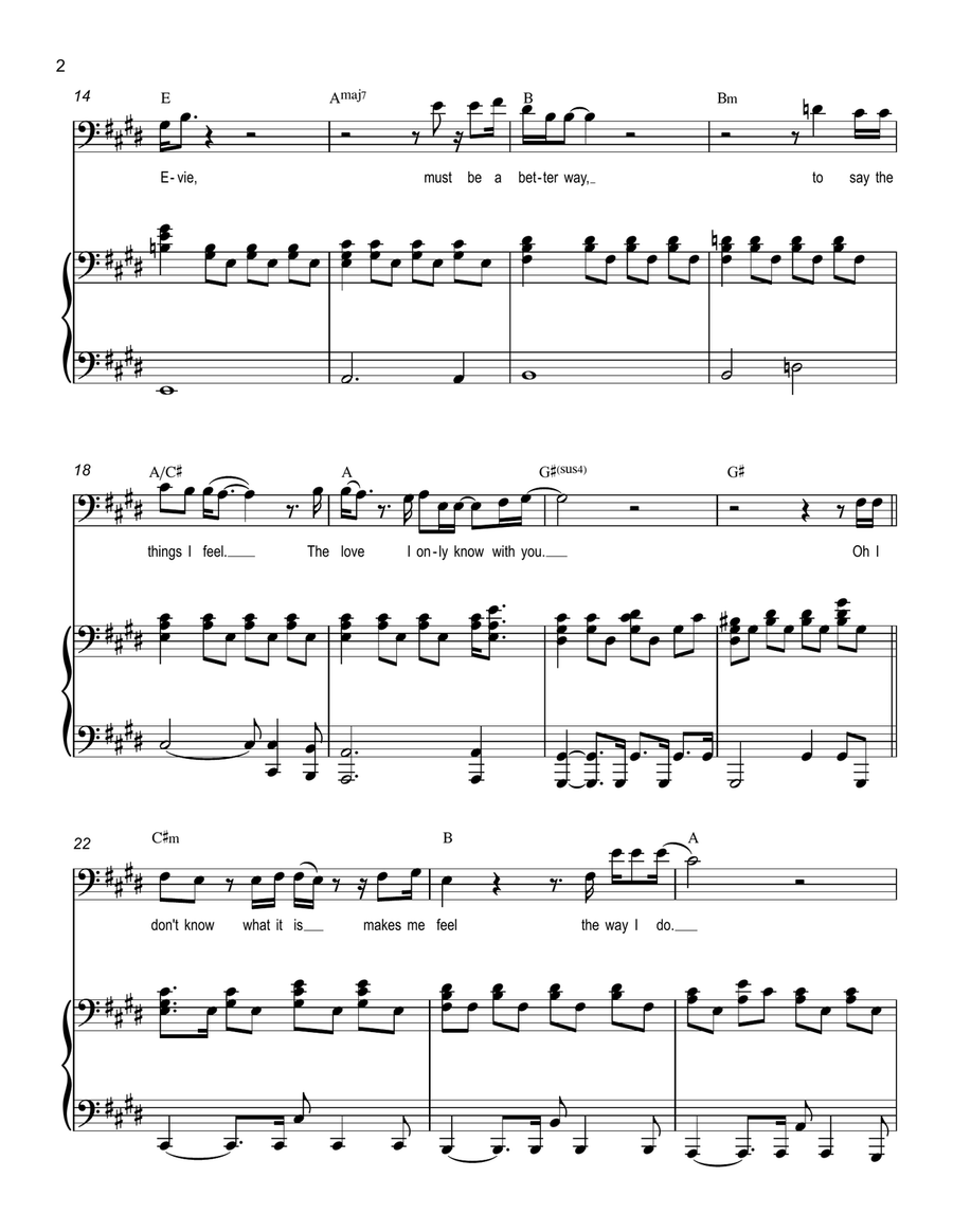 Evie Part 2 Evie Part 2 Voice scores gallery preview page 2
