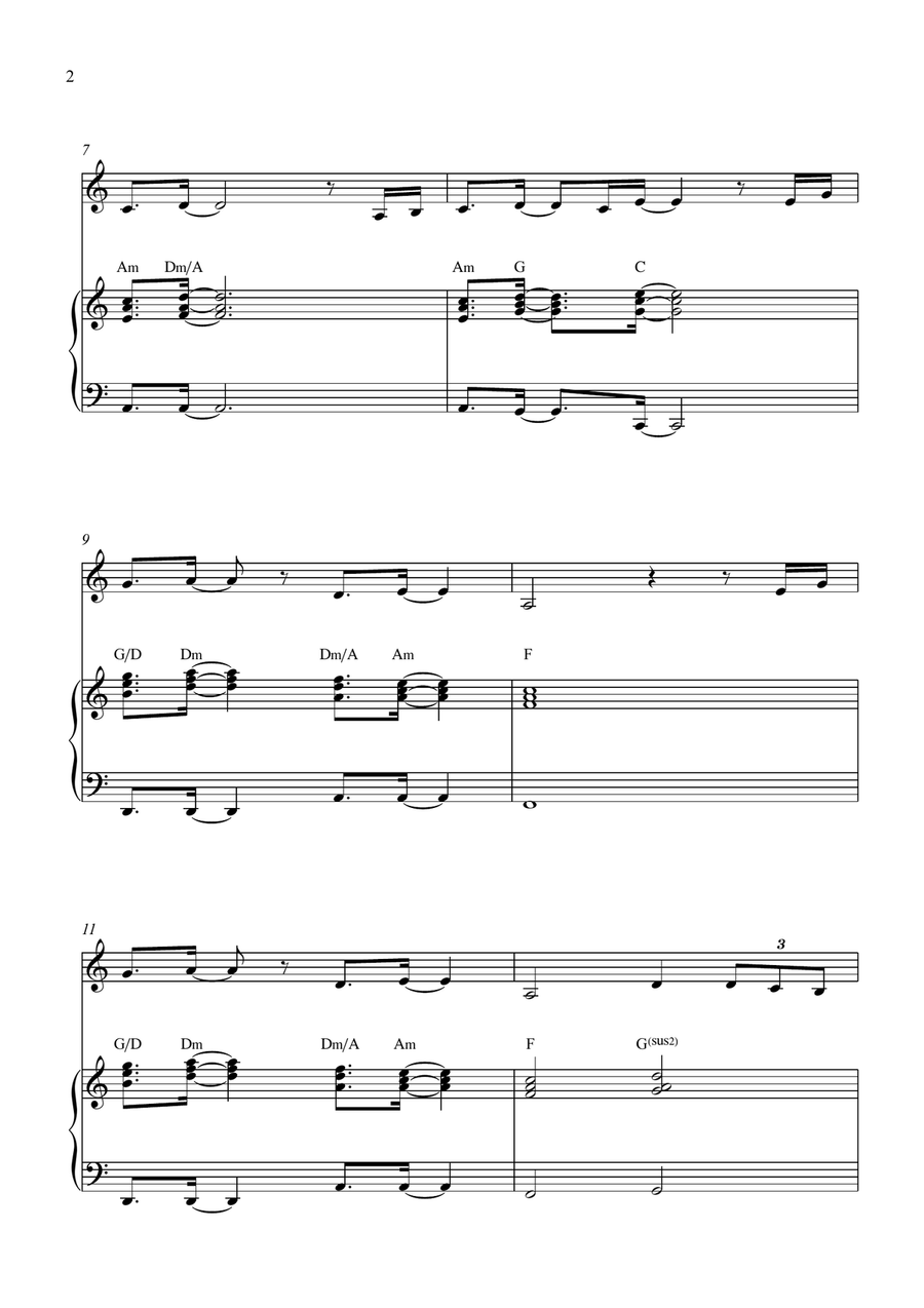 Breath Of Heaven (Mary's Song) Violin Solo scores gallery preview page 2