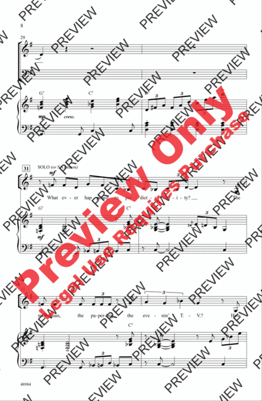 Streaming Sitcoms Streaming Sitcoms 4-Part scores gallery preview page 8