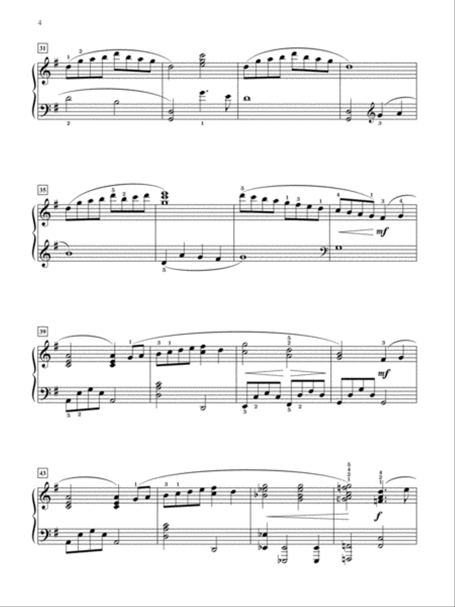 A Call to Peace: 10 Hymn Arrangements Based on the Theme of Peace Piano Solo scores gallery preview page 4