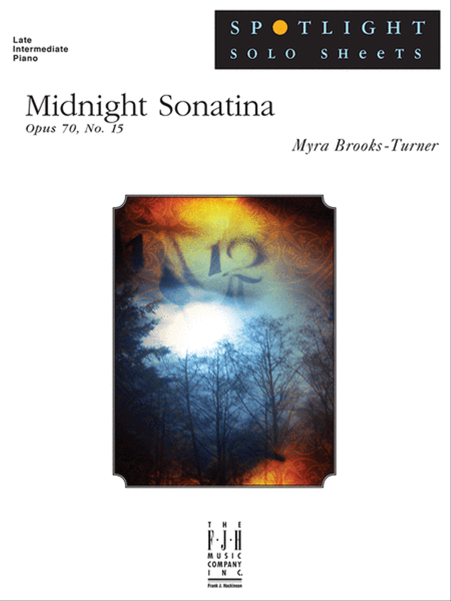 Midnight Sonatina, Op. 70, No. 15 Piano Solo scores gallery preview page 1