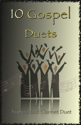 Book cover for 10 Gospel Duets for Trumpet and Clarinet