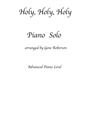 Holy, Holy, Holy Piano Solo