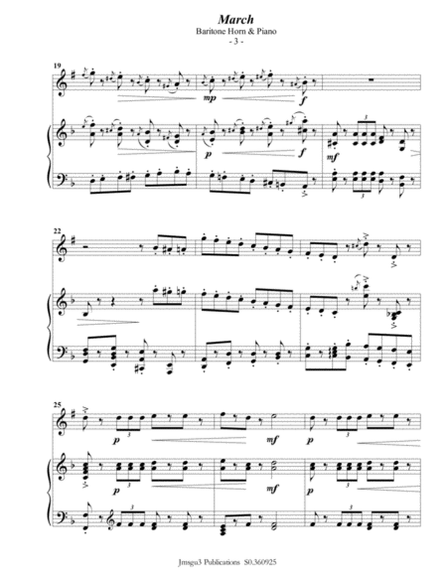 Tchaikovsky: March from Nutcracker Suite for Baritone Horn & Piano image number null