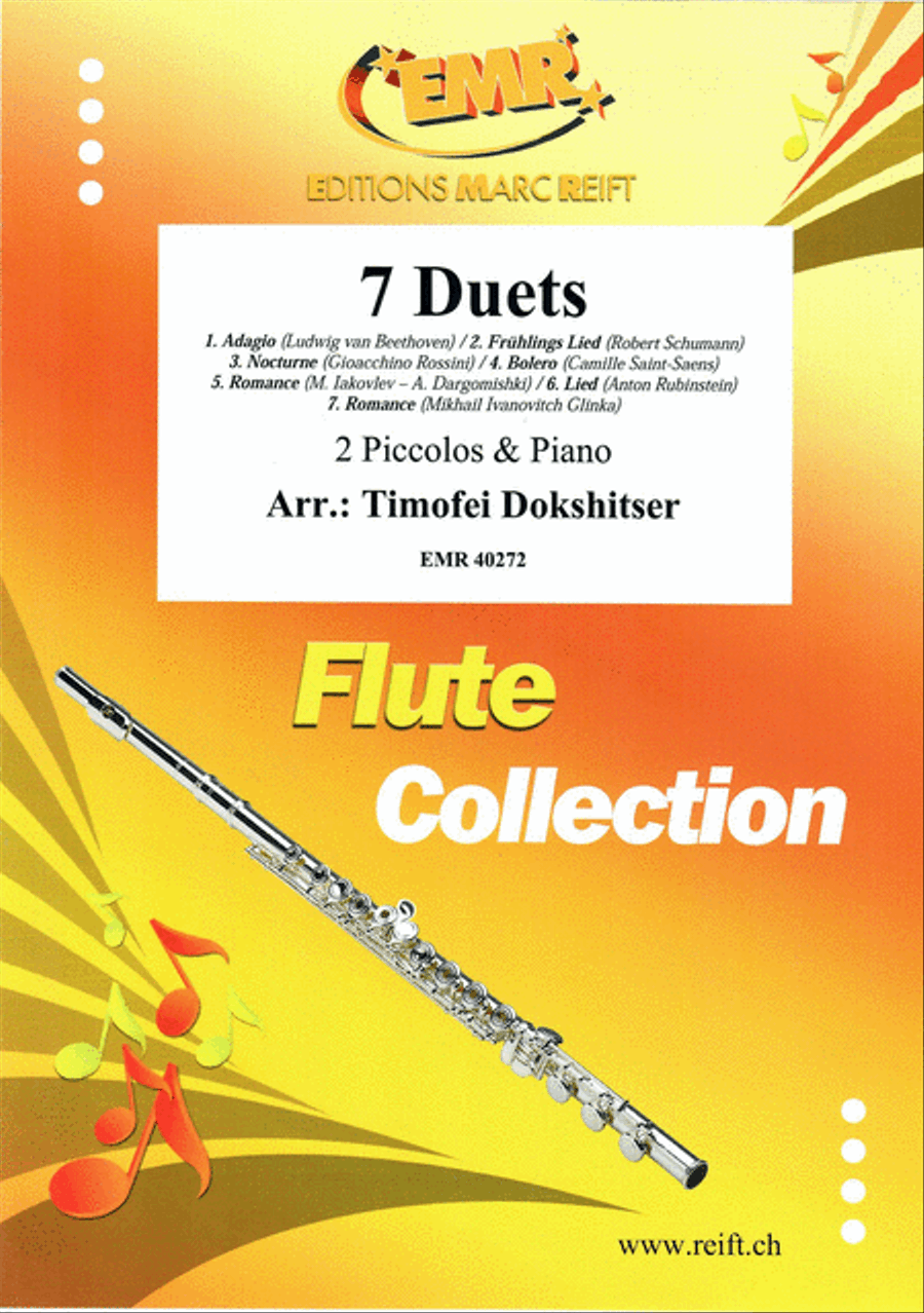7 Duets Piccolo scores gallery preview page 1