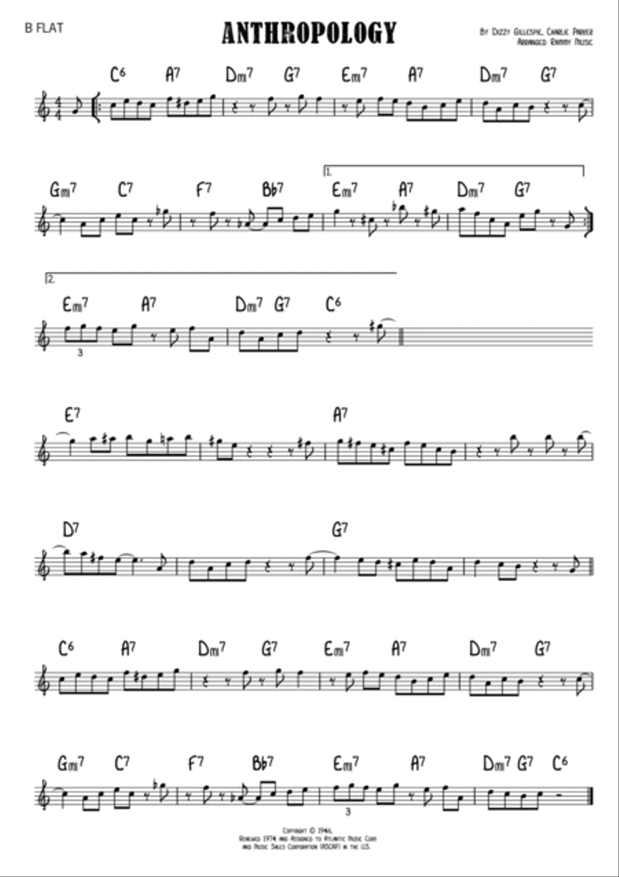 Anthropology Piano scores gallery preview page 3