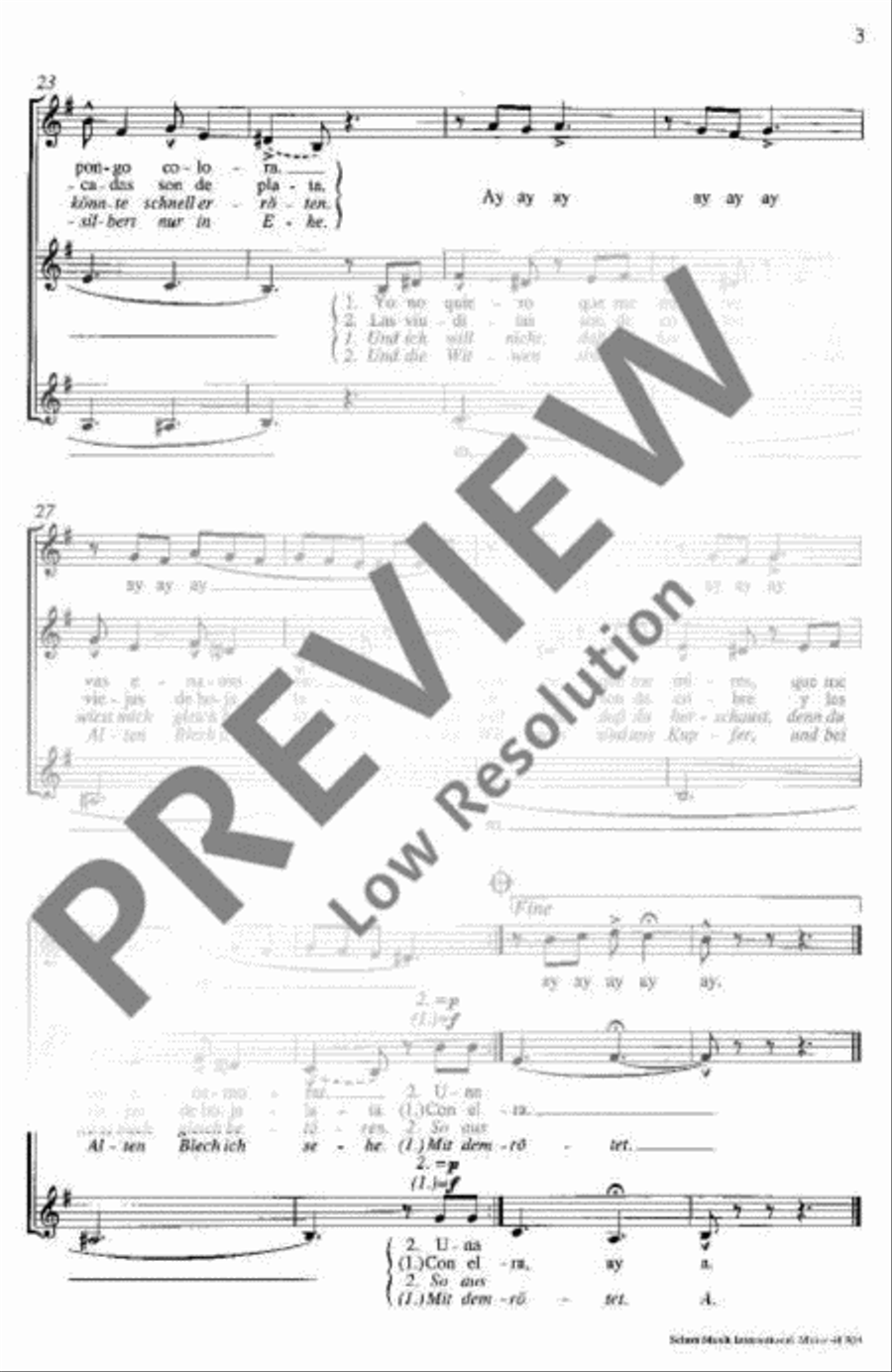 Spanische Suite SSA scores gallery preview page 4