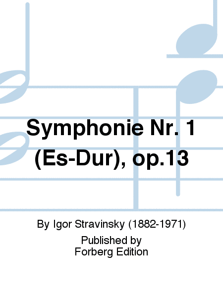 Symphonie Nr. 1 (Es-Dur), op.13