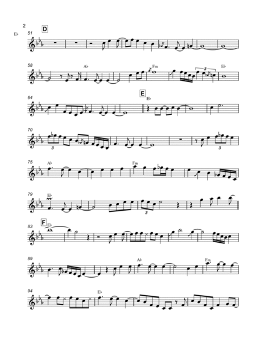 Way Back Home Soprano Saxophone scores gallery preview page 2