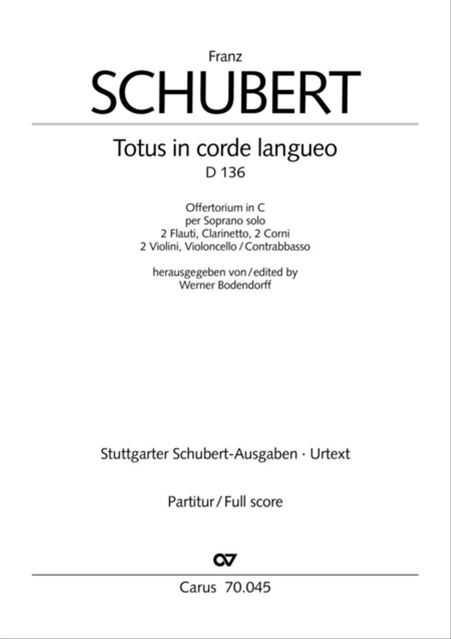 Totus in corde langueo Flute scores gallery preview page 2
