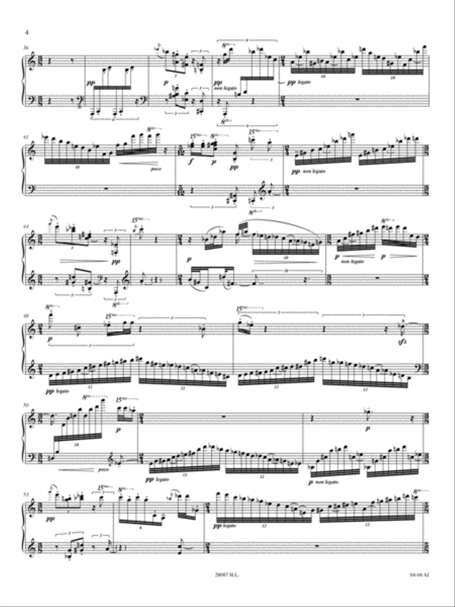 Vexierbilder II Piano Solo scores gallery preview page 4