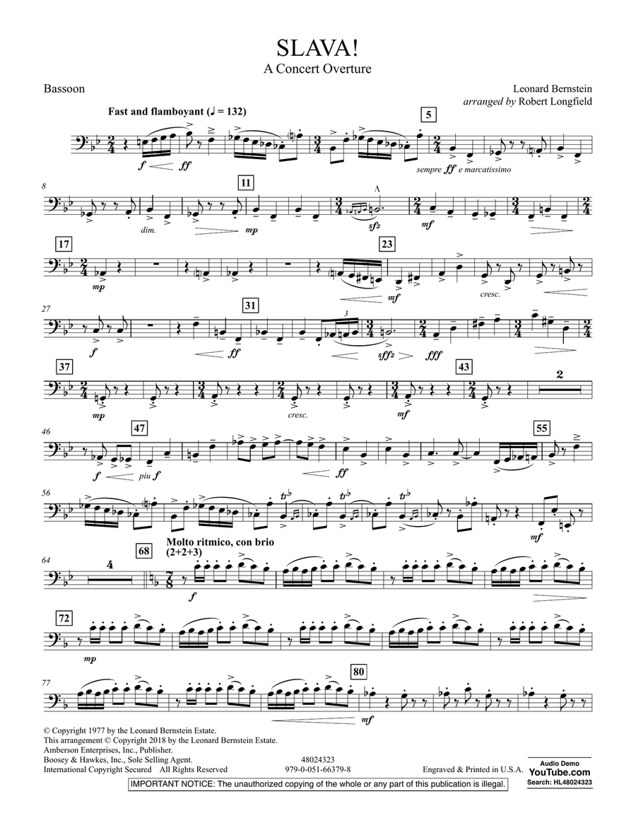 Slava! - Bassoon
