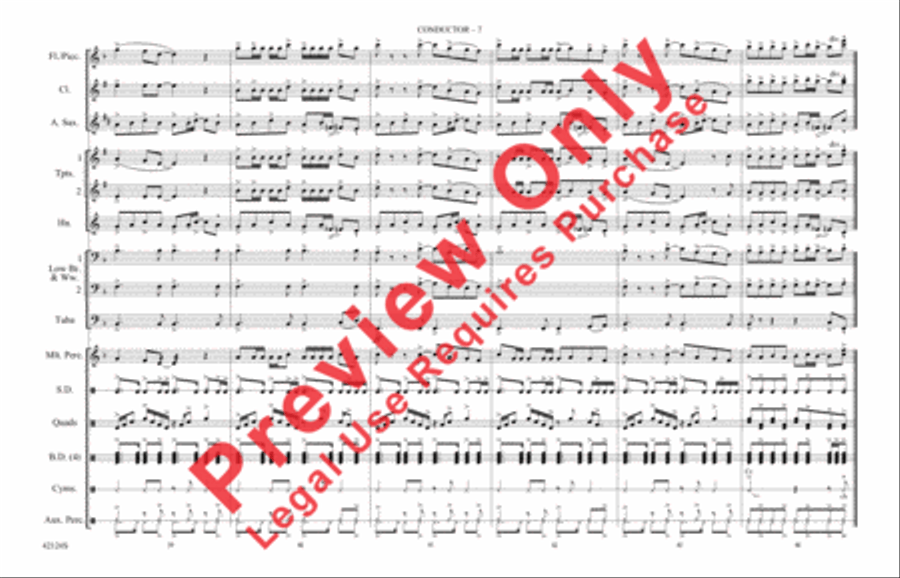 Best Day of My Life Best Day of My Life Marching Band scores gallery preview page 8