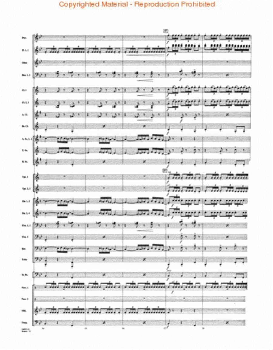 Bolero Concert Band scores gallery preview page 2