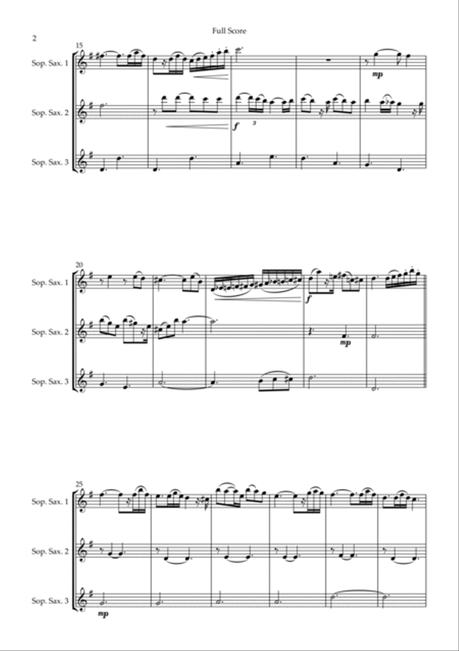 Married Life Married Life Woodwind Trio scores gallery preview page 2