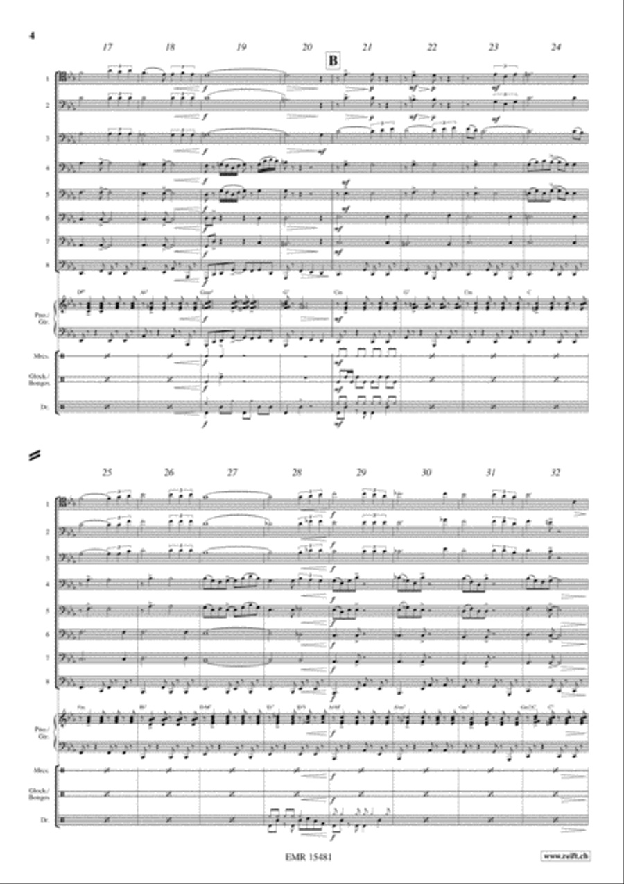 Julito Mio Trombone scores gallery preview page 4