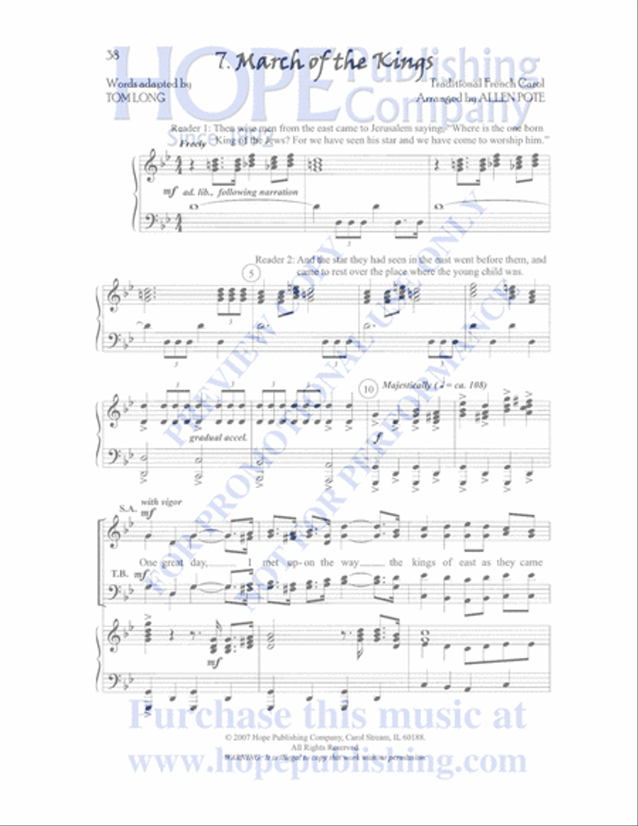 By Heaven's Light Choir scores gallery preview page 39