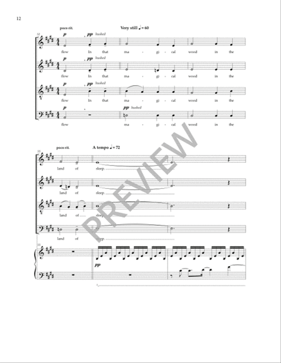 The Dreams That Remain Divisi scores gallery preview page 14