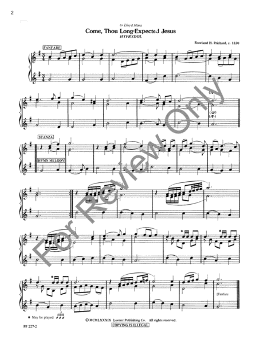 Trumpet Hymns and Fanfares Trumpet Duet scores gallery preview page 2