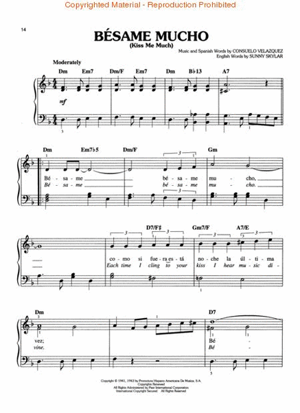 Canciones Romanticas - Easy Piano
