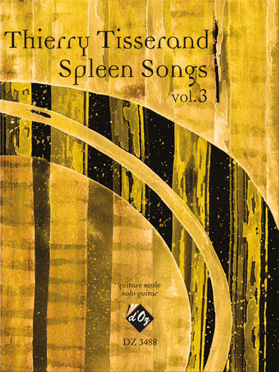 Spleen Songs, vol. 3 Classical Guitar scores gallery preview page 1