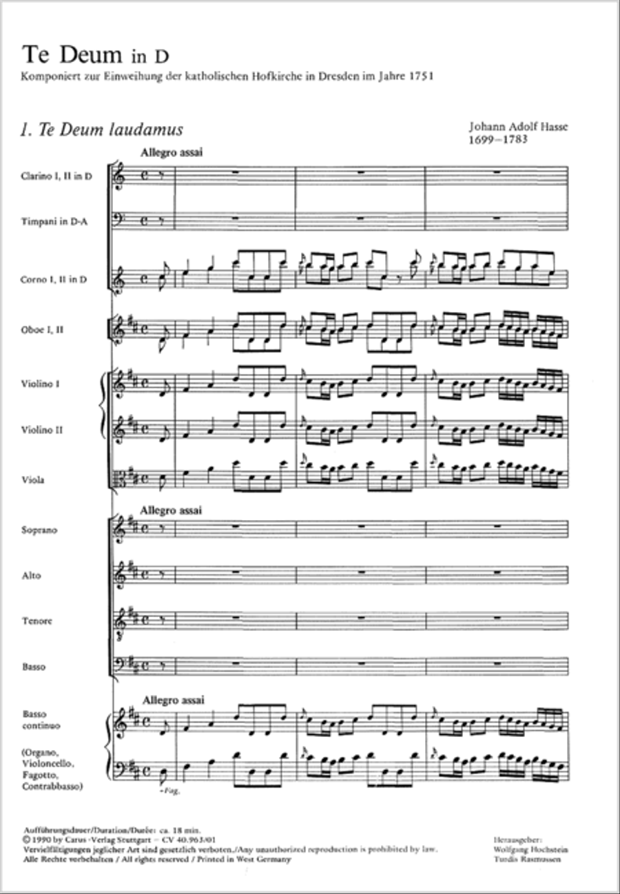 Te Deum Te Deum SSAATB scores gallery preview page 2