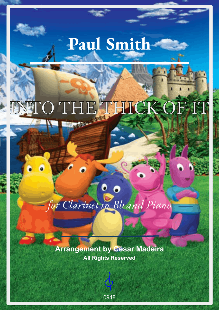 Into The Thick Of It B-Flat Clarinet scores gallery preview page 1