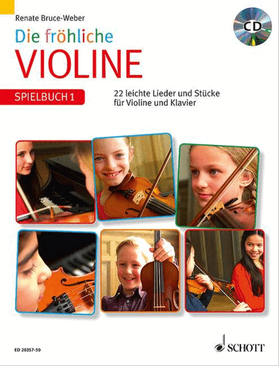 Die Frohliche Violine Spielbuch 1 (performance Book With Cd) Violin Solo scores gallery preview page 1