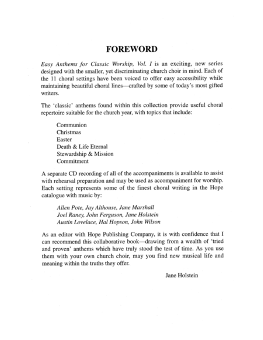 Easy Anthems, Vol. 1 3-Part scores gallery preview page 5