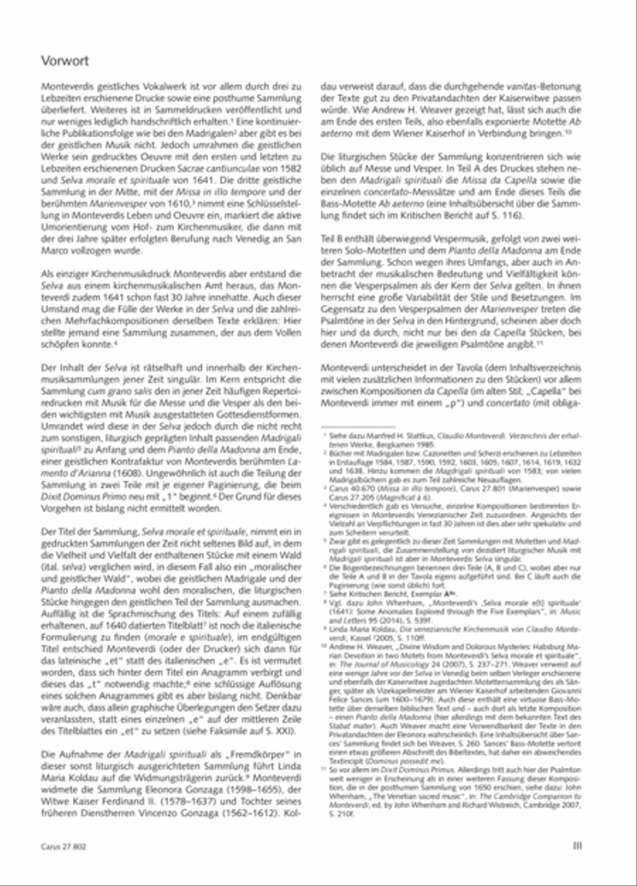 Salmi I (Selva morale e spirituale) Collection / Songbook scores gallery preview page 4