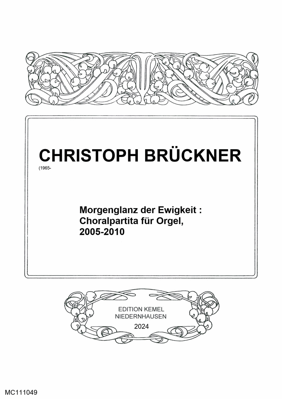 Morgenglanz der Ewigkeit Piano scores gallery preview page 1