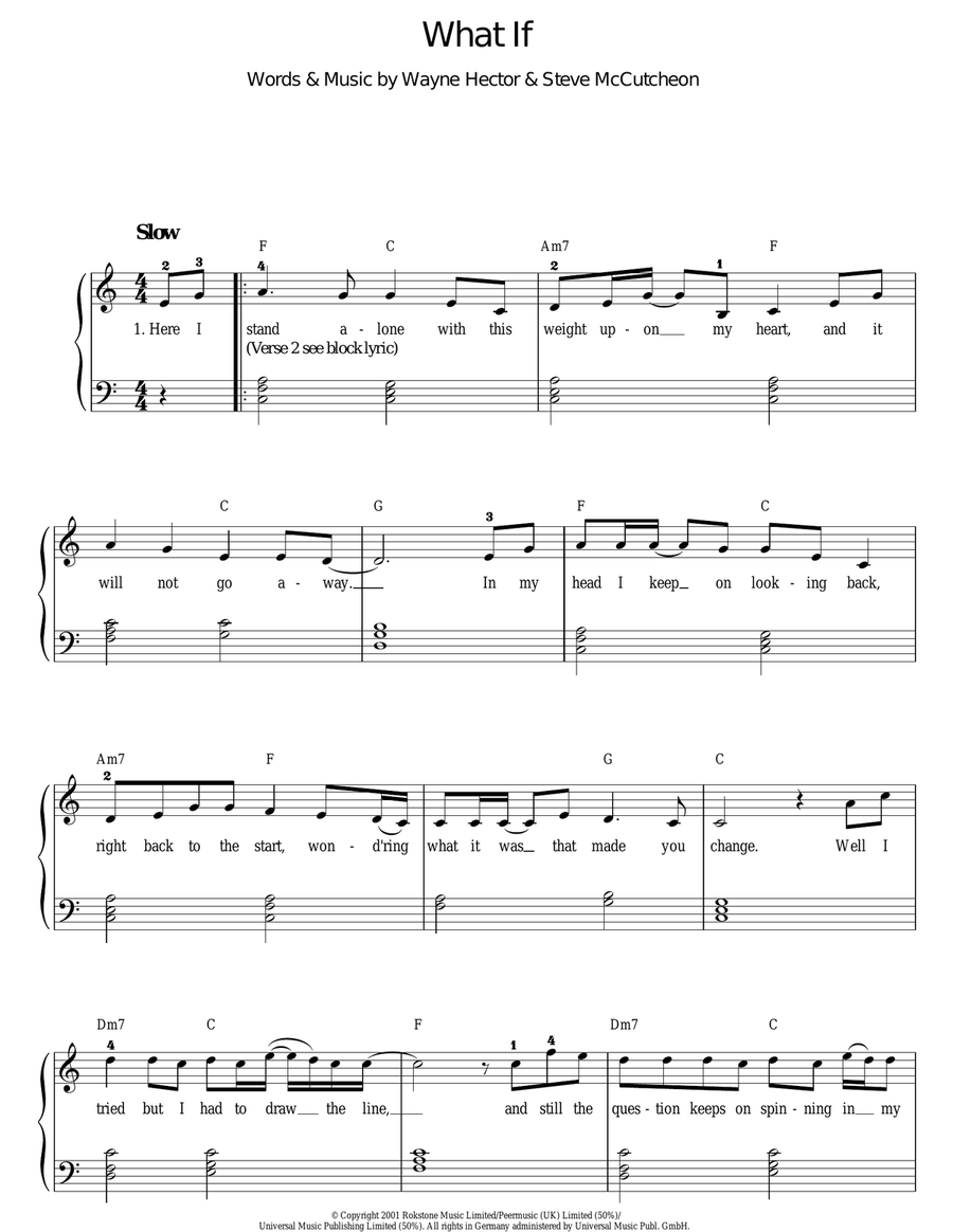 What If Voice scores gallery preview page 1
