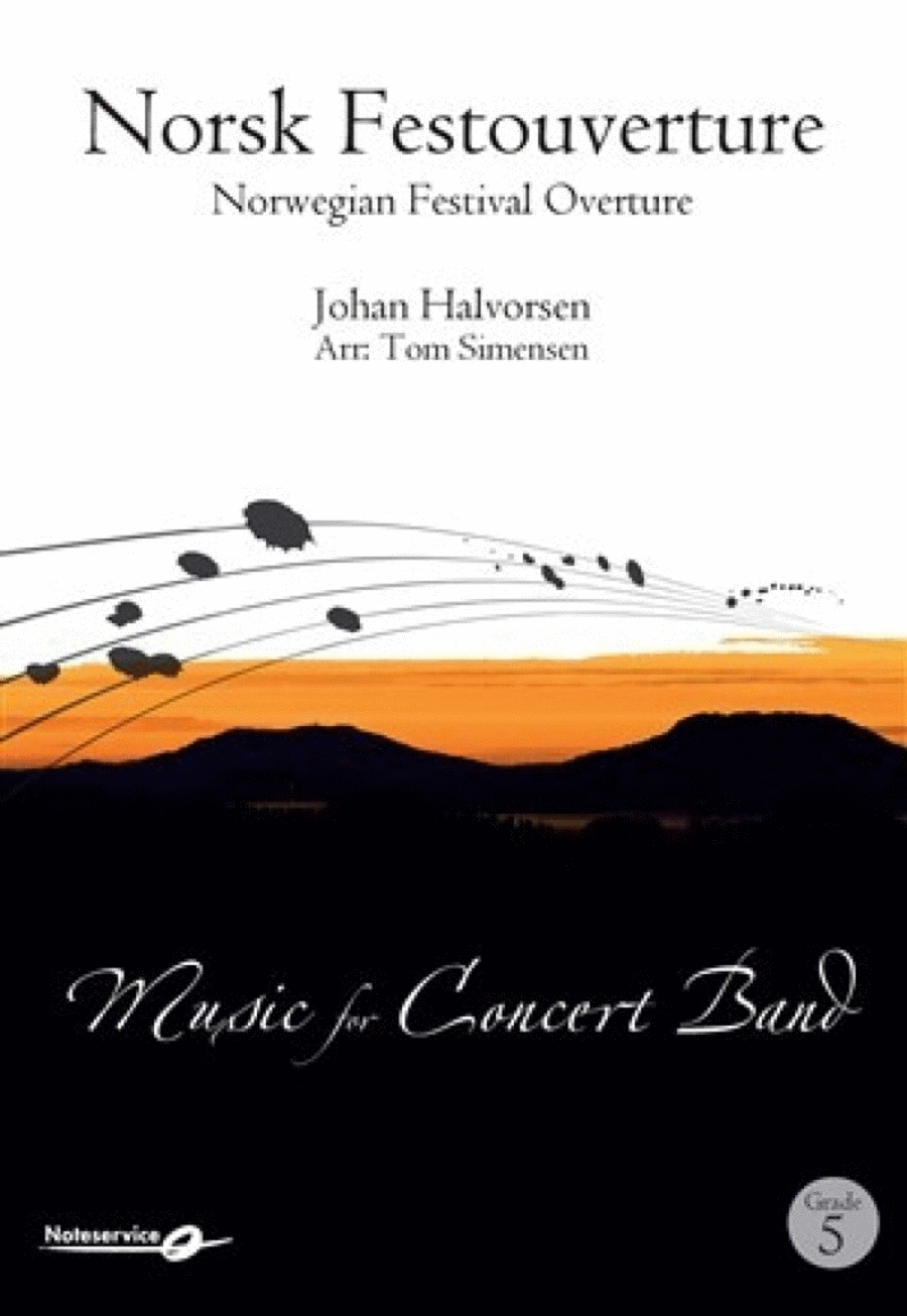 Norsk Festouverture Concert Band scores gallery preview page 1