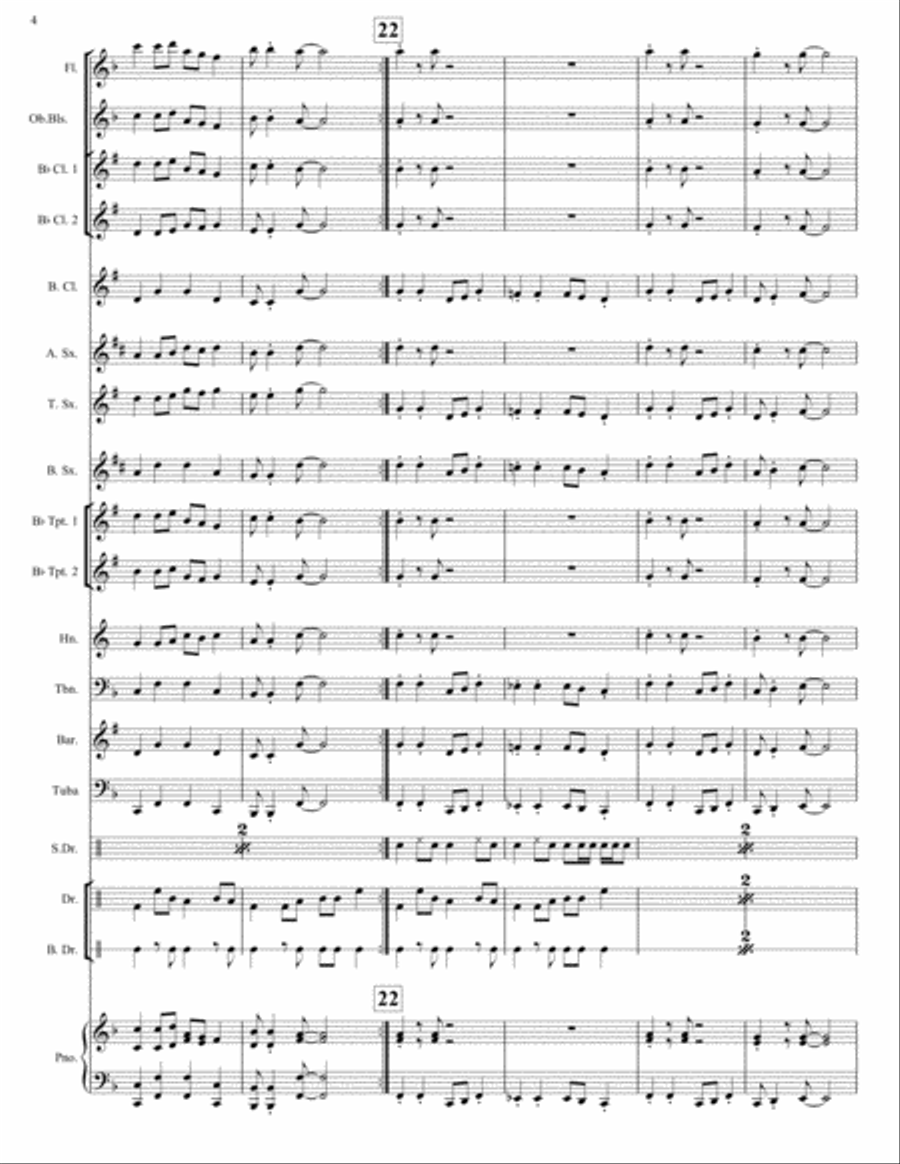 The Gospel of St. Cool The Gospel of St. Cool Concert Band scores gallery preview page 5