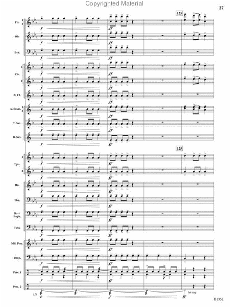 A Christmas Montage Concert Band scores gallery preview page 26