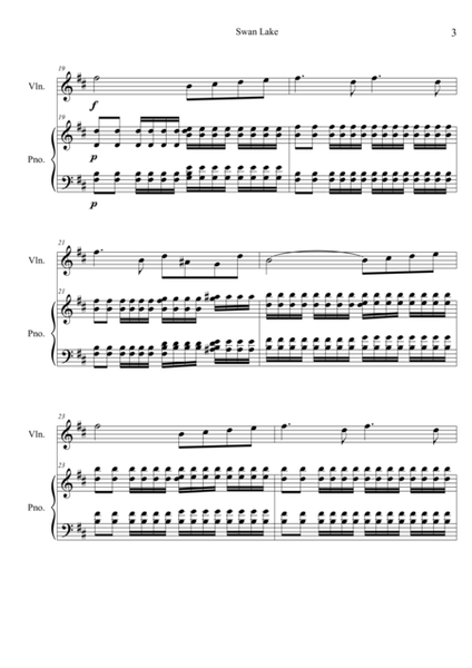 Tchaikovsky's The Flight of Swans - Score and Parts image number null