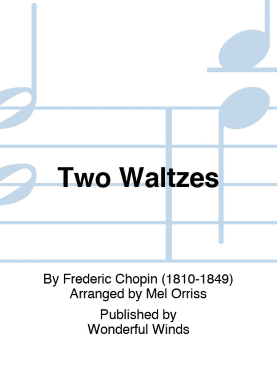 Two Waltzes Flute Quartet scores gallery preview page 1