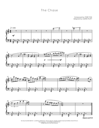 The Chase (DELTARUNE - Piano Sheet Music)