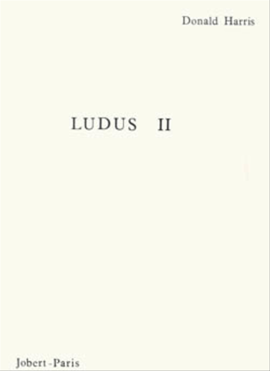 Ludus II Ludus II Clarinet scores gallery preview page 1