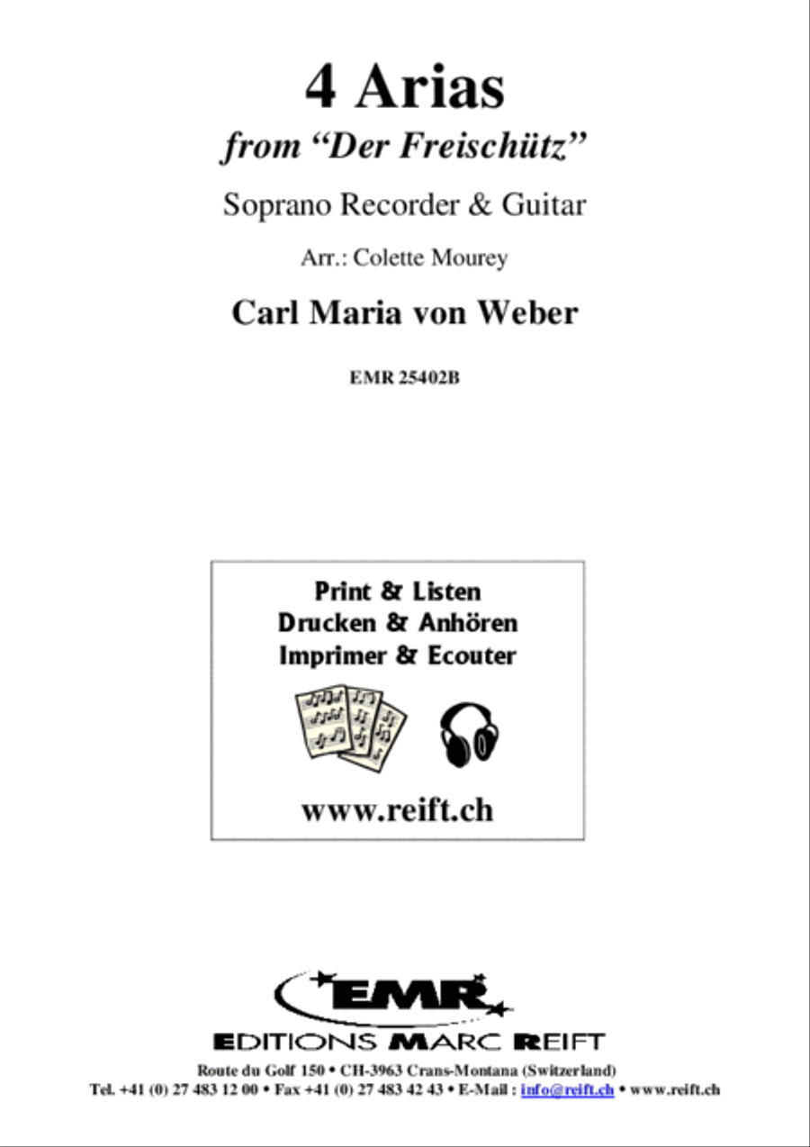 4 Arias 4 Arias Soprano Recorder scores gallery preview page 2