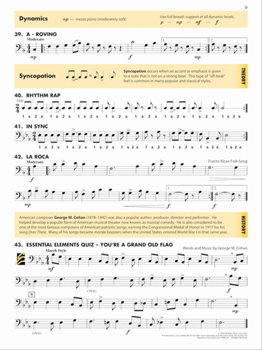 Essential Elements for Band – Book 2 with Online Resources Concert Band Methods scores gallery preview page 3