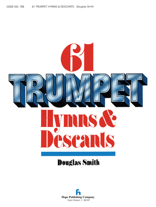 Book cover for 61 Trumpet Hymns and Descants, Vol. 1