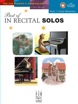 Book cover for Best of In Recital Solos, Book 1 (NFMC)