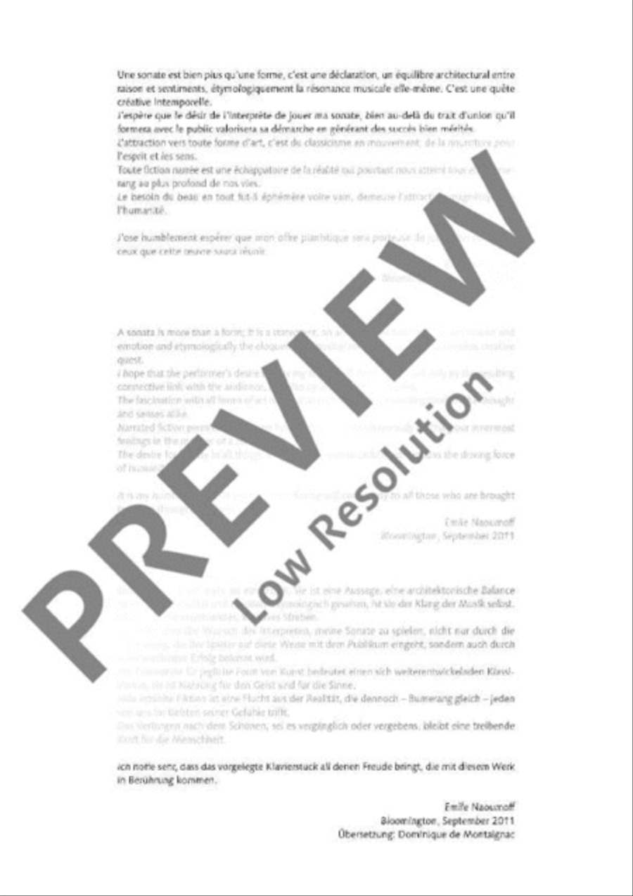Sonata Piano Solo scores gallery preview page 3