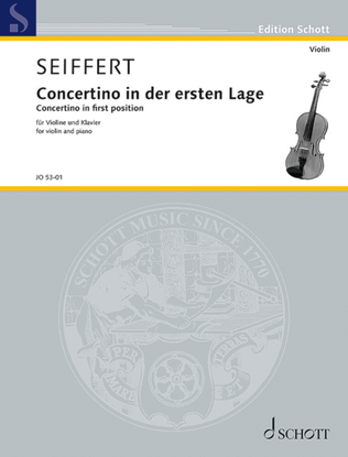 Book cover for Concertino op. 24