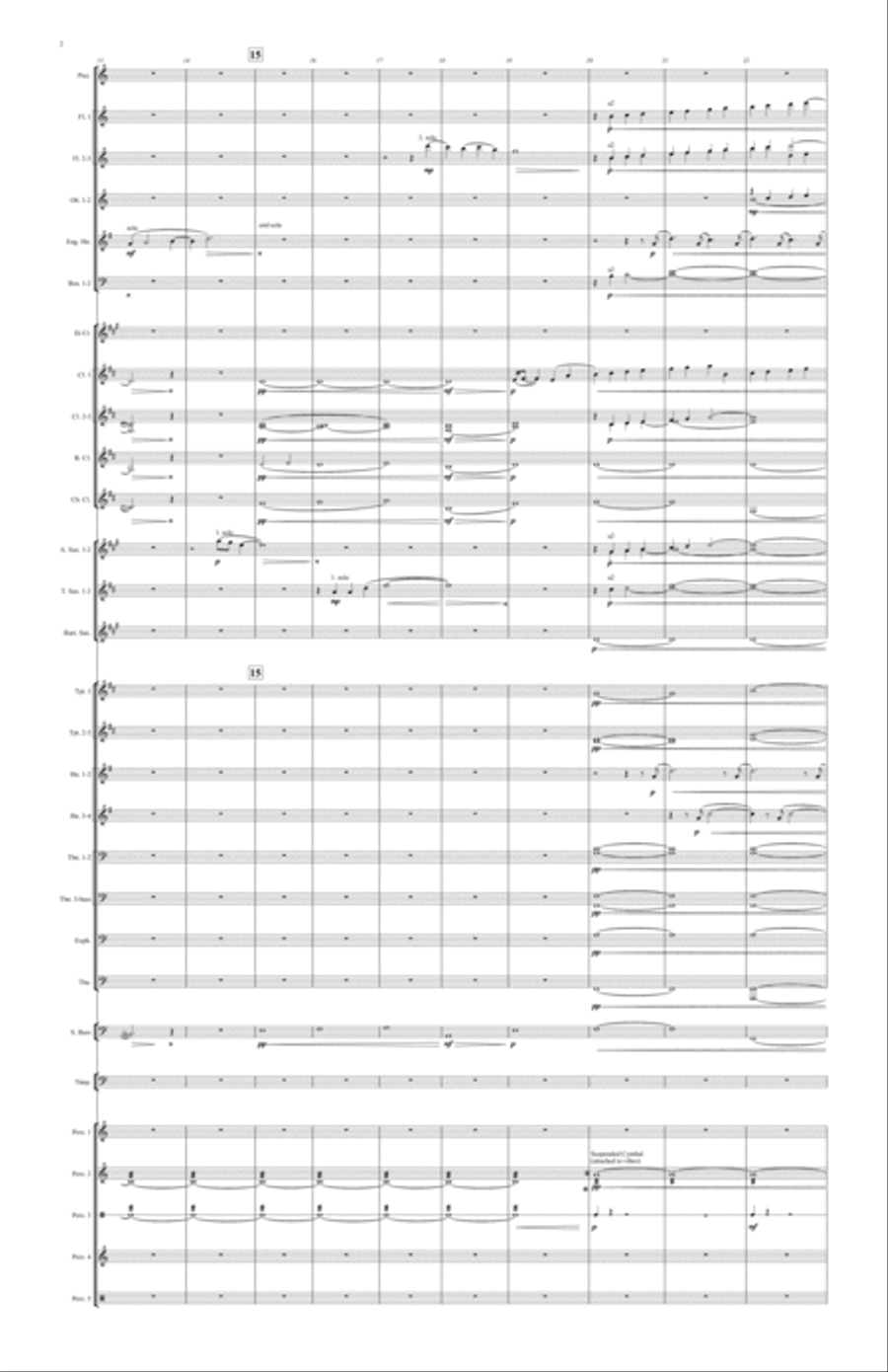 Profound Greatness Concert Band scores gallery preview page 2